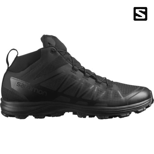 Black Salomon Speed Assault 2 Men's Tactical Boots | IE DL6204